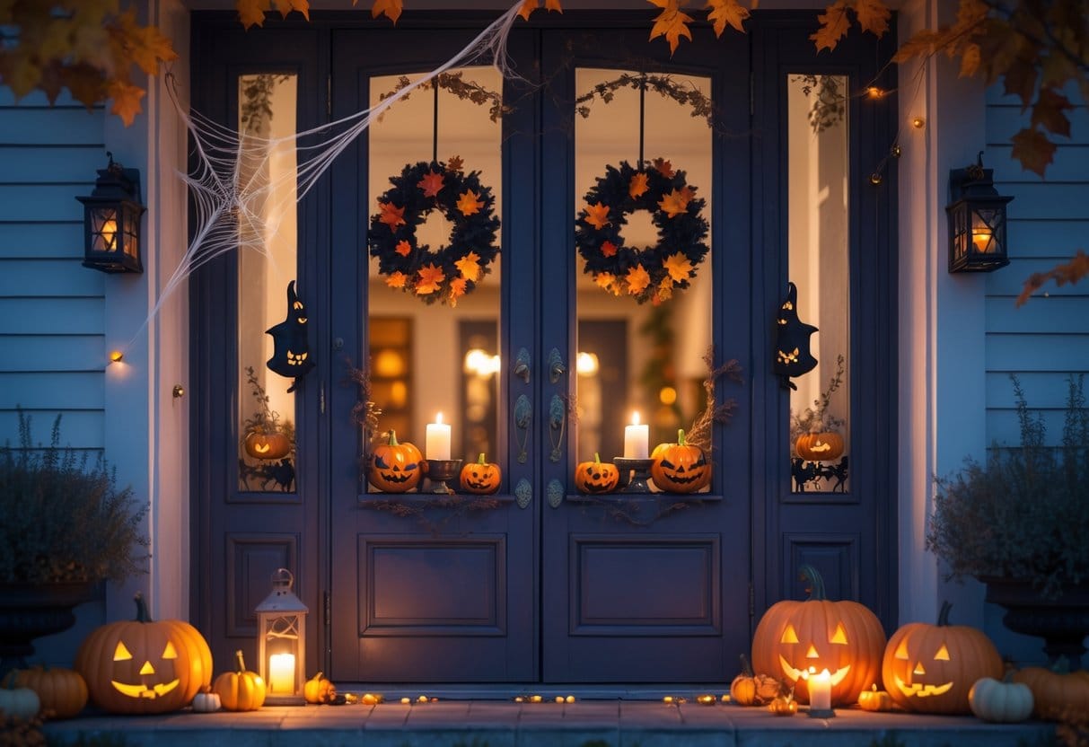 Read more about the article Skab den perfekte halloweenstemning med en fransk dobbeltdør til halloween